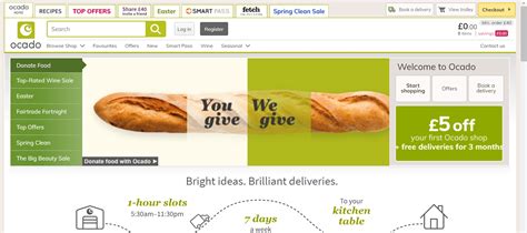 Ocado Online Shopping uk - www.ocado.com - official site