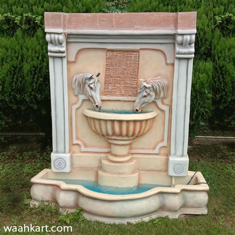 Horse Drinking Water Modern Fountain at Rs 39999 | Fiberglass Fountain ...