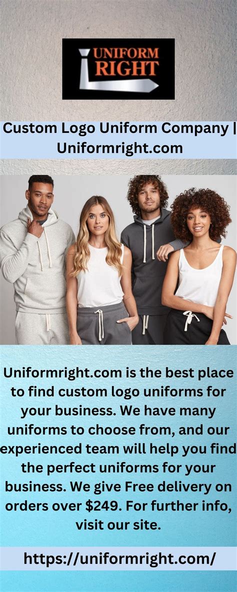 Custom Logo Uniform Company | Uniformright.com - Uniformrightcom - Medium