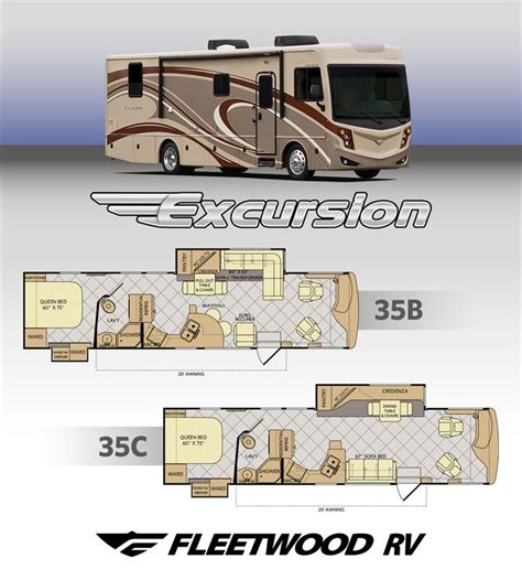 Fleetwood RV Introduces New Floor Plans for 2013 Excursion - LaBov ...