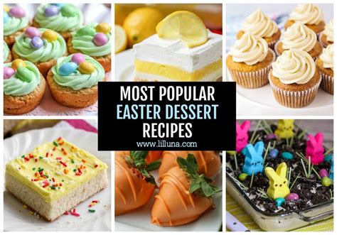 40+ Easy Easter Desserts | Lil' Luna