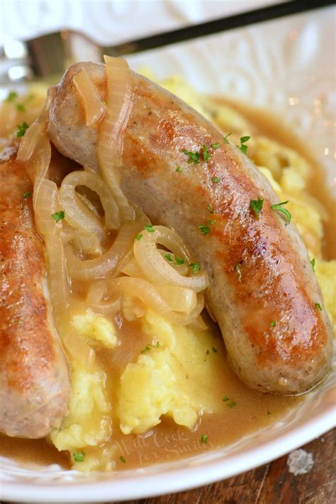 Bangers and Mash - Will Cook For Smiles