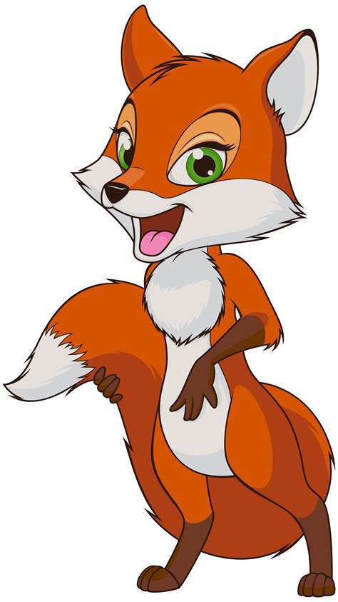 Download Fox Cartoon Transparent HD Image Free PNG Clipart PNG Free ...