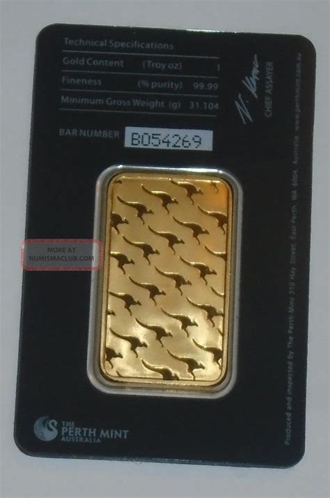 Perth 1 Oz 24 - Karat Gold Bar