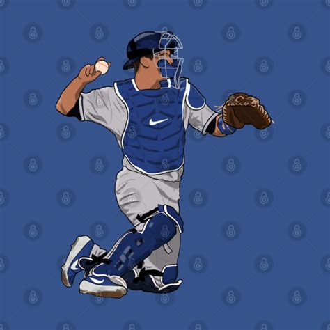 Will Smith LA Dodgers Catcher - Baseball Catcher - T-Shirt | TeePublic