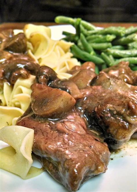 Slow Cooker Mushroom Braised Chuck Steaks – Recipes to Build Confidence ...