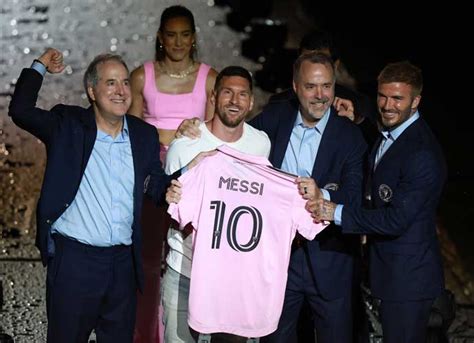 David Beckham Introduces Lionel Messi & Sergio Busquets As Inter Miami CF Players - uInterview