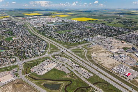 Stock Aerial Photos | Airdrie, Alberta