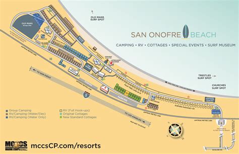 San Onofre Campground Map