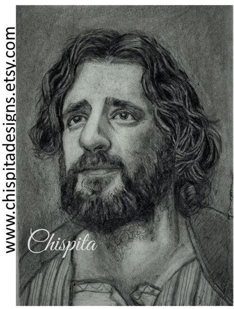 Jonathan Roumie as Jesus Charcoal Portrait. Christ Art Print - Etsy