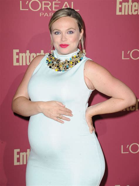 Pregnant AMANDA FULLER at 2019 Entertainment Weekly and L’Oreal Pre-emmy Party in Los Angeles 09 ...