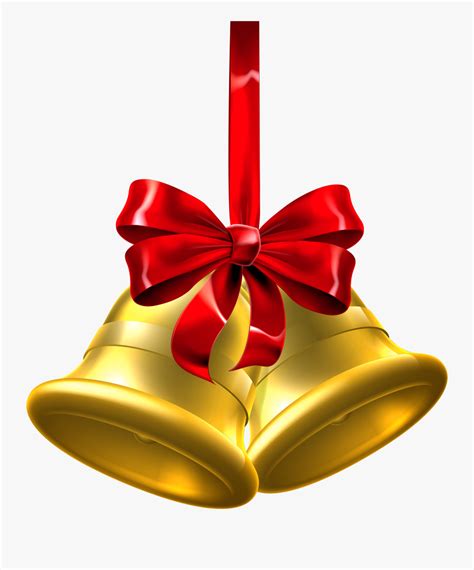 Gold Christmas Bells Png Clip Art Image - Gold Christmas Bell Png , Free Transparent Clipart ...