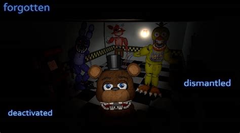 Four Broken Animatronics by MnstrFrc on DeviantArt