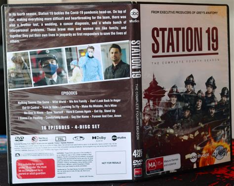 Station 19 Complete 4th Season Region Free (2 DISCS) DVD - SKNMART