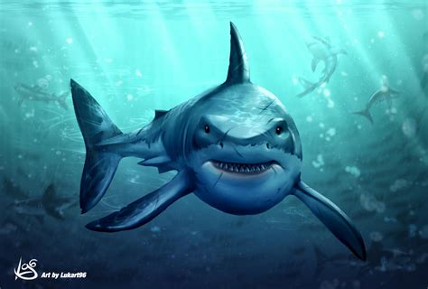 Shark artwork by Lukart96 by Lukart96 on DeviantArt