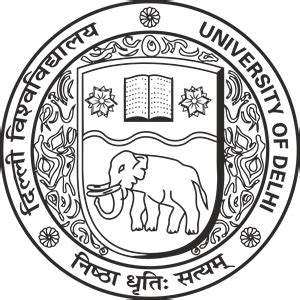 University of Delhi Logo Download png