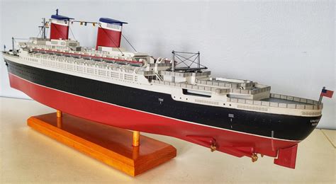 Stanton Daywalt's Lovingly Detailed Model of America's Flagship — SS United States Conservancy