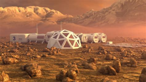 Colony mars 3D - TurboSquid 1207834