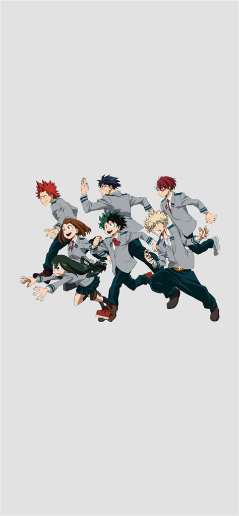 My Hero Academia Students Grey Wallpapers - MHA Wallpapers