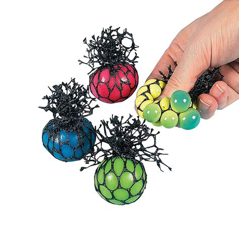 Mini Mesh Stress Balls (24Un) - 24 Pieces - Walmart.com - Walmart.com