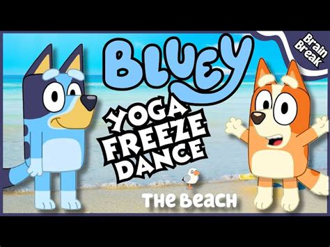 Bluey Yoga Freeze Dance: Fun & Educational Activity for Kids | SchoolTube