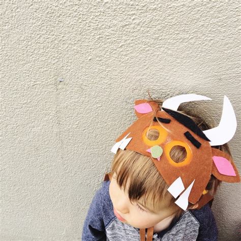 Make Your Own Simple Gruffalo Costume - Oh Creative Day