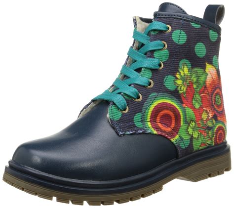 Desigual Shoes Mini Martina 2, Bottes Motardes Fille - Bleu (5074 Medieval Blue), 36 EU: Amazon ...