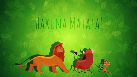 Timon And Pumbaa Hakuna Matata Wallpaper