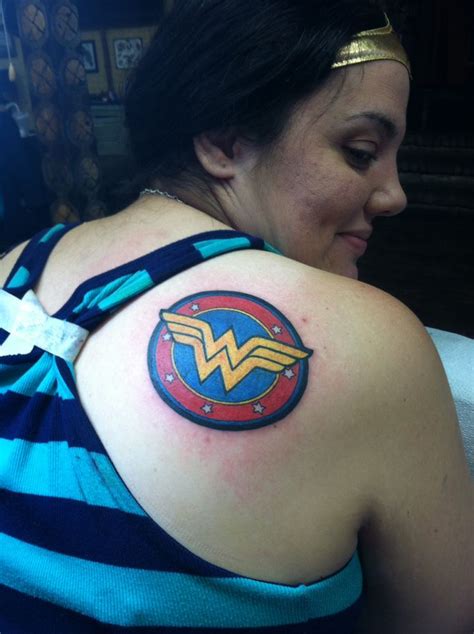 My new Wonder Woman logo, reminding me everyday, no matter what, Wonder Woman's got my back ...