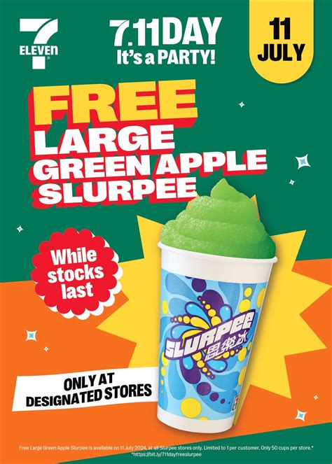 Celebrate 7.11 Day with Free Slurpees at 7-Eleven - Alvinology