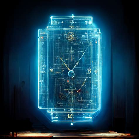 Blueprint of Time Machine | GREENSKULL