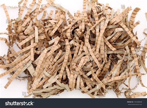 Shredded Brown Paper Packing Material Stock Photo 105498848 : Shutterstock