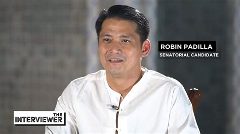 The Interviewer Presents: Senatorial Candidate Robin Padilla - YouTube