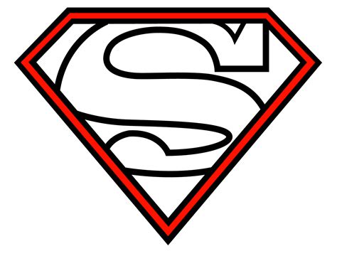 How To Draw The Superman Logo | Easy drawings, Superman drawing, Superman logo