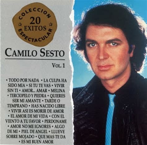 Cd Camilo Sesto / 20 Exitos Vol 1 (1993) - $ 9.990 en Mercado Libre