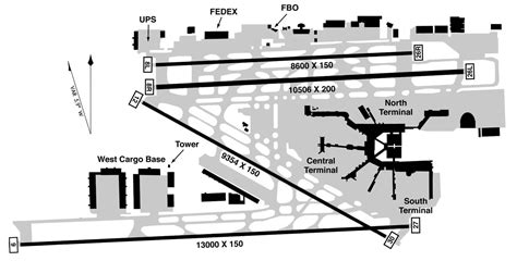 Miami International Airport Map | Aviação, Aviao