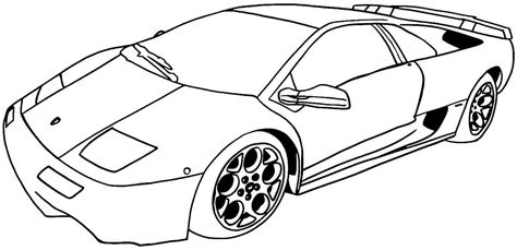 Sports car / Tuning #146977 (Transportation) – Free Printable Coloring Pages