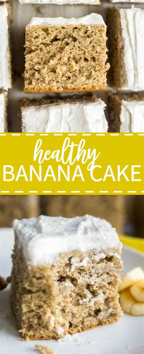 Healthy Banana Cake | What Molly Made