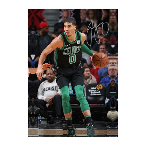 Jayson Tatum Boston Celtics Large Canvas Print | Taylormade Memorabilia ...