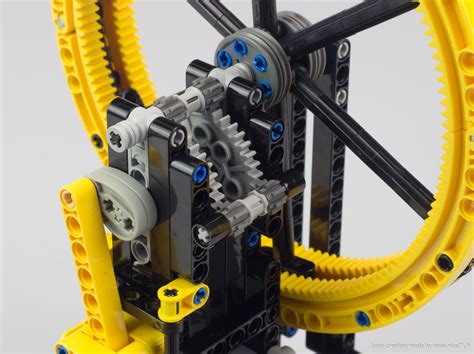 Vertical Lego Pneumatic Engine – Nico71's Technic Creations