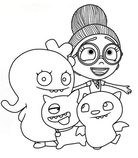 UglyDolls Coloring Pages - Free Printable Coloring Pages for Kids