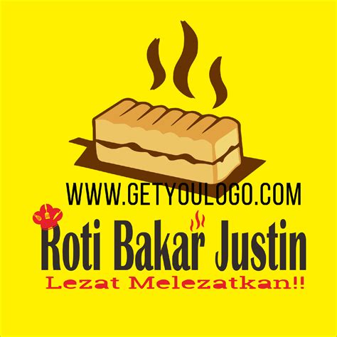 Desain Logo Roti Bakar Justin | Eka Go Blog | Berbagi Informasi ...