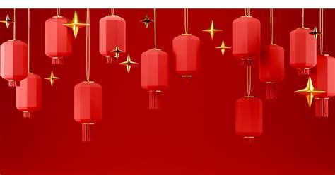 3d Chinese New Year red background, Graphics - Envato Elements