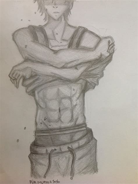 Anime Guy ~ Pencil-Style. SIXPACK by 2BFabulousPencil on DeviantArt