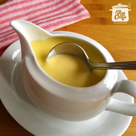 Best German Vanilla Sauce Recipe – Omas Vanillesosse Rezept.