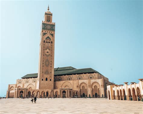 Hassan II Mosque Casablanca Morocco outside view | We did it our way