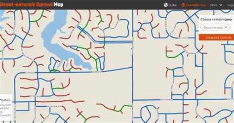 Maps Mania: Mapping Urban Sprawl