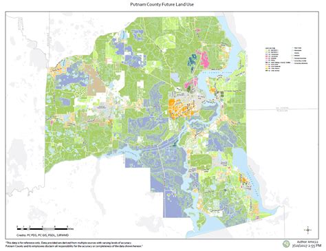 Geographic Information Services – Putnam County, Florida - Florida Land Use Map | Printable Maps