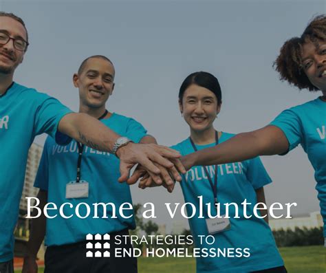 Volunteer Opportunities: Strategies to End Homelessness