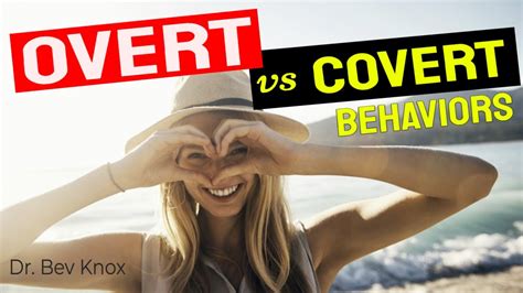 Overt vs Covert Behaviors - YouTube